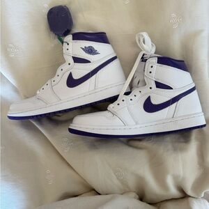 Purple Nike Air Jordan